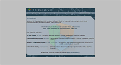 Desktop Screenshot of 3dconstruct.cz